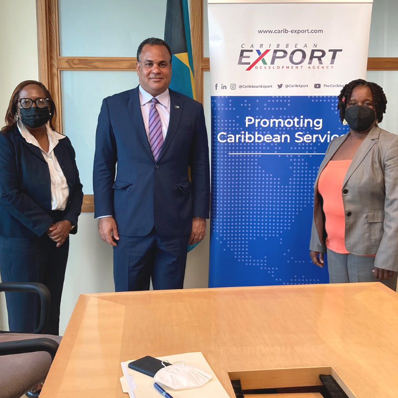 Caribbean Export ontmoet Bahamaanse belanghebbenden om vitale exportmogelijkheden voor het MKB te bespreken