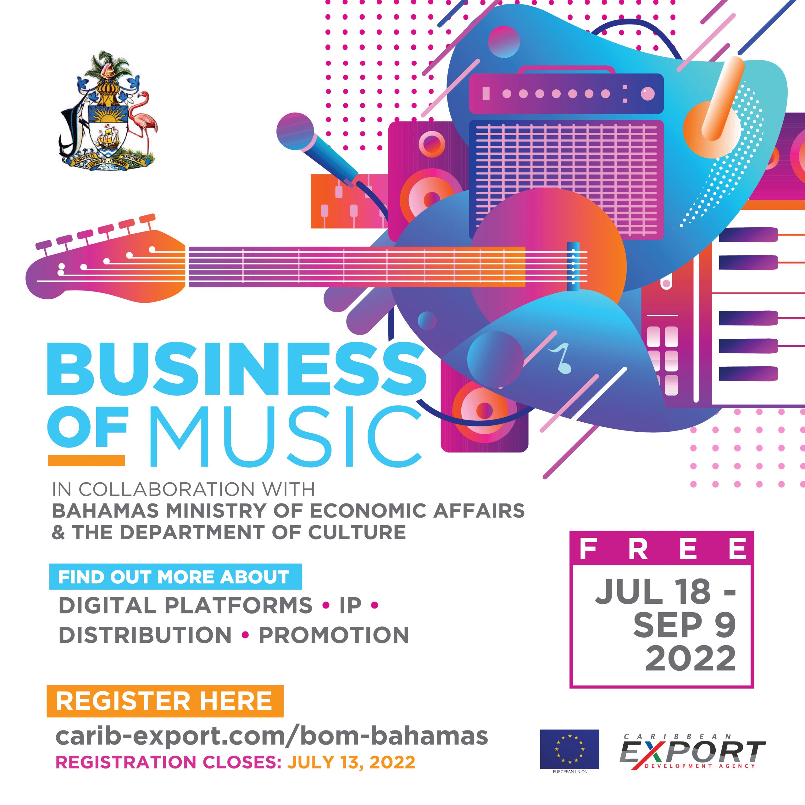 Muziek Business Workshop – De Bahama’s – 21 juli