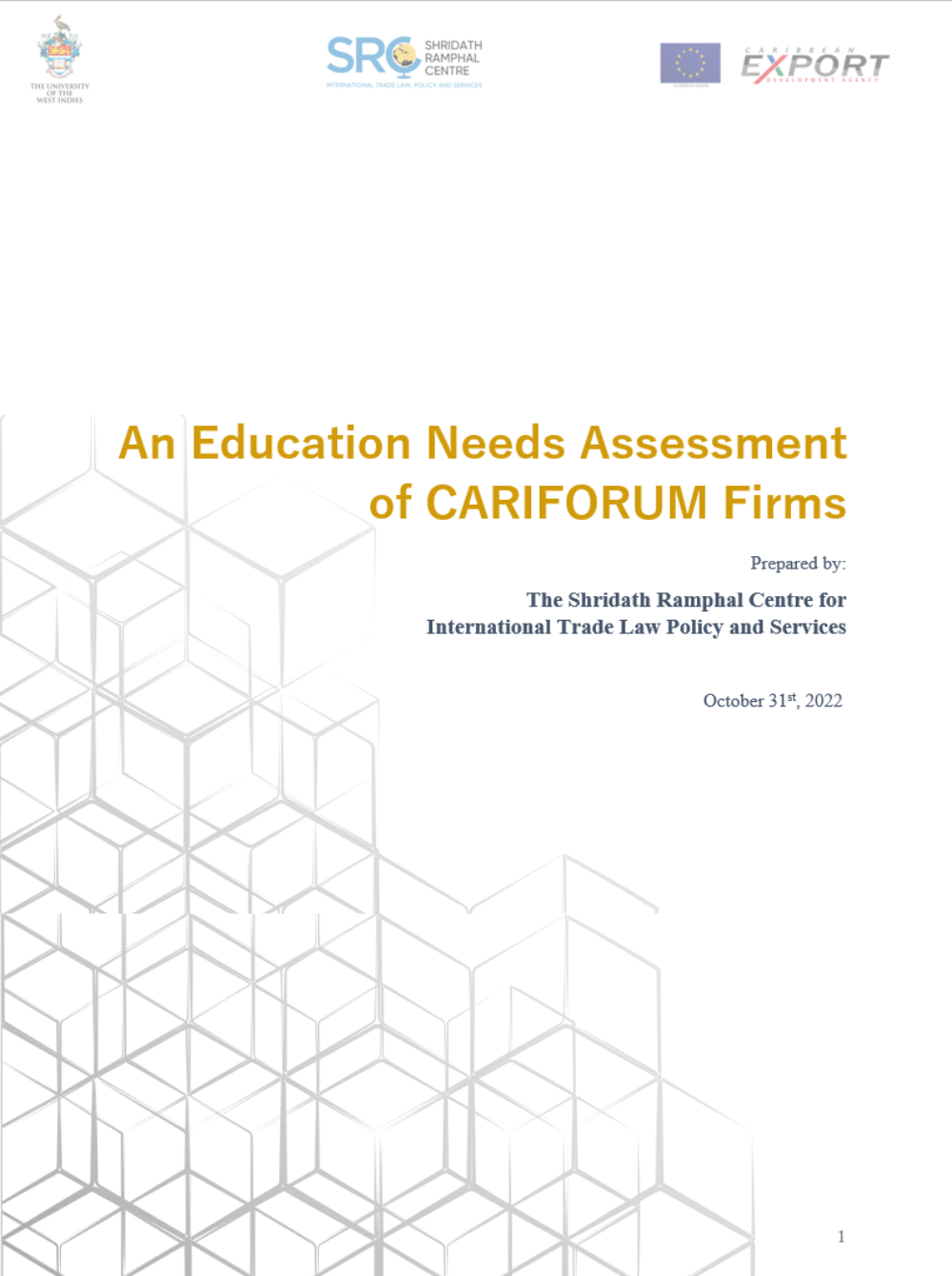 An Education Needs Assessment of CARIFORUM Firms