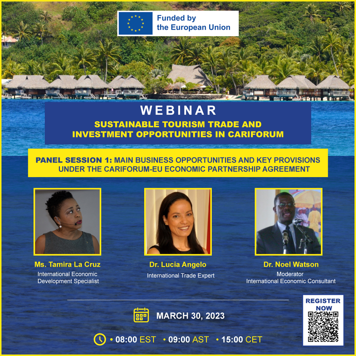 Oportunidades de comercio e inversión en turismo sostenible en el CARIFORUM