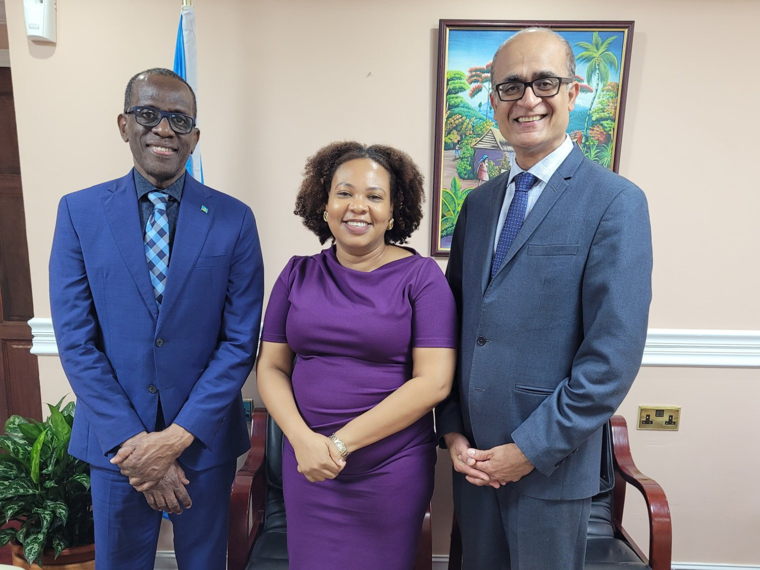 Caribbean Export discute du renforcement du soutien au secteur privé avec le Premier ministre de Sainte-Lucie