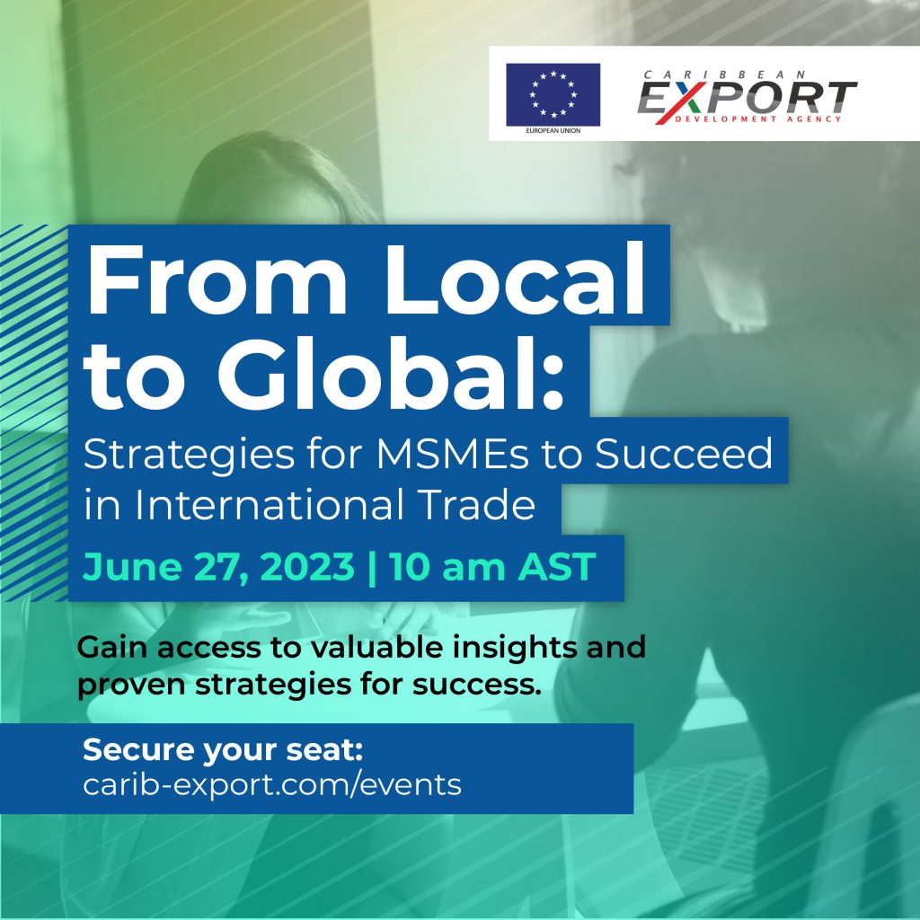 Msme Day 2023 Caribbean Export
