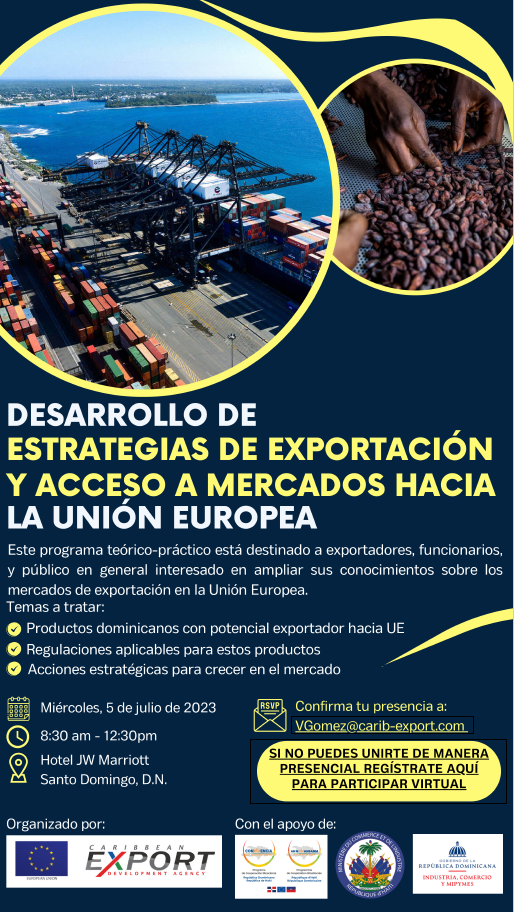 Desarollo de Estategias de Exportacion y Acceso a Mercados Hacia La Union Europea