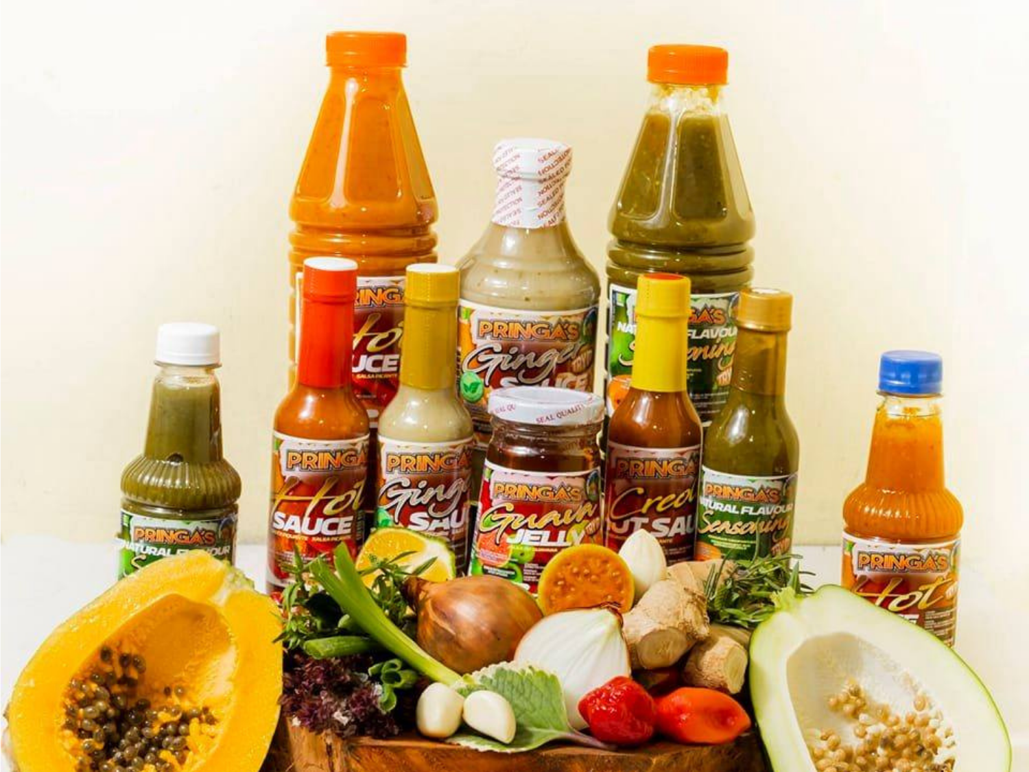 La marque vincentienne “Pringa’s Natural Flavours” exporte le goût des Caraïbes