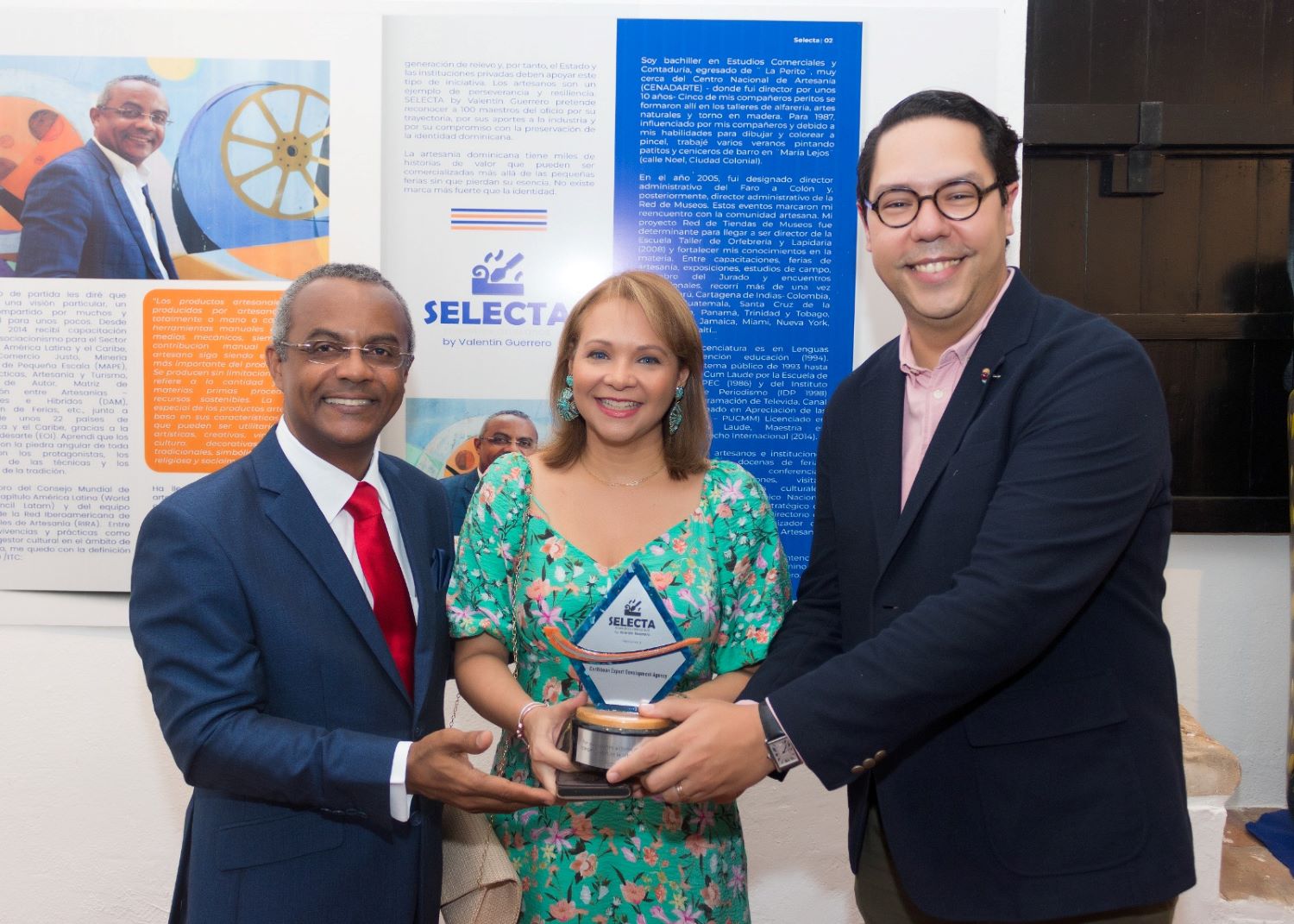 Caribbean Export récompensée par Selecta pour la promotion du secteur de l’artisanat en République dominicaine