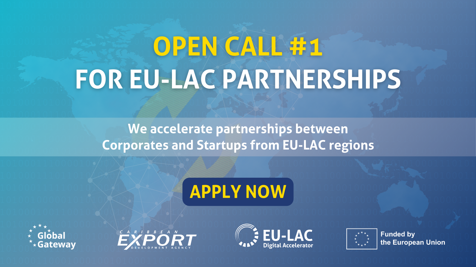 EU-LAC Digital Accelerator launches its first open call for European, Latin American and Caribbean business partnerships