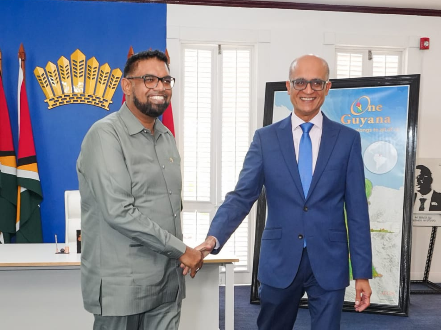 Caribbean Export se compromete con el Presidente Ali y el Gobierno de Guyana a atraer inversiones al Caribe