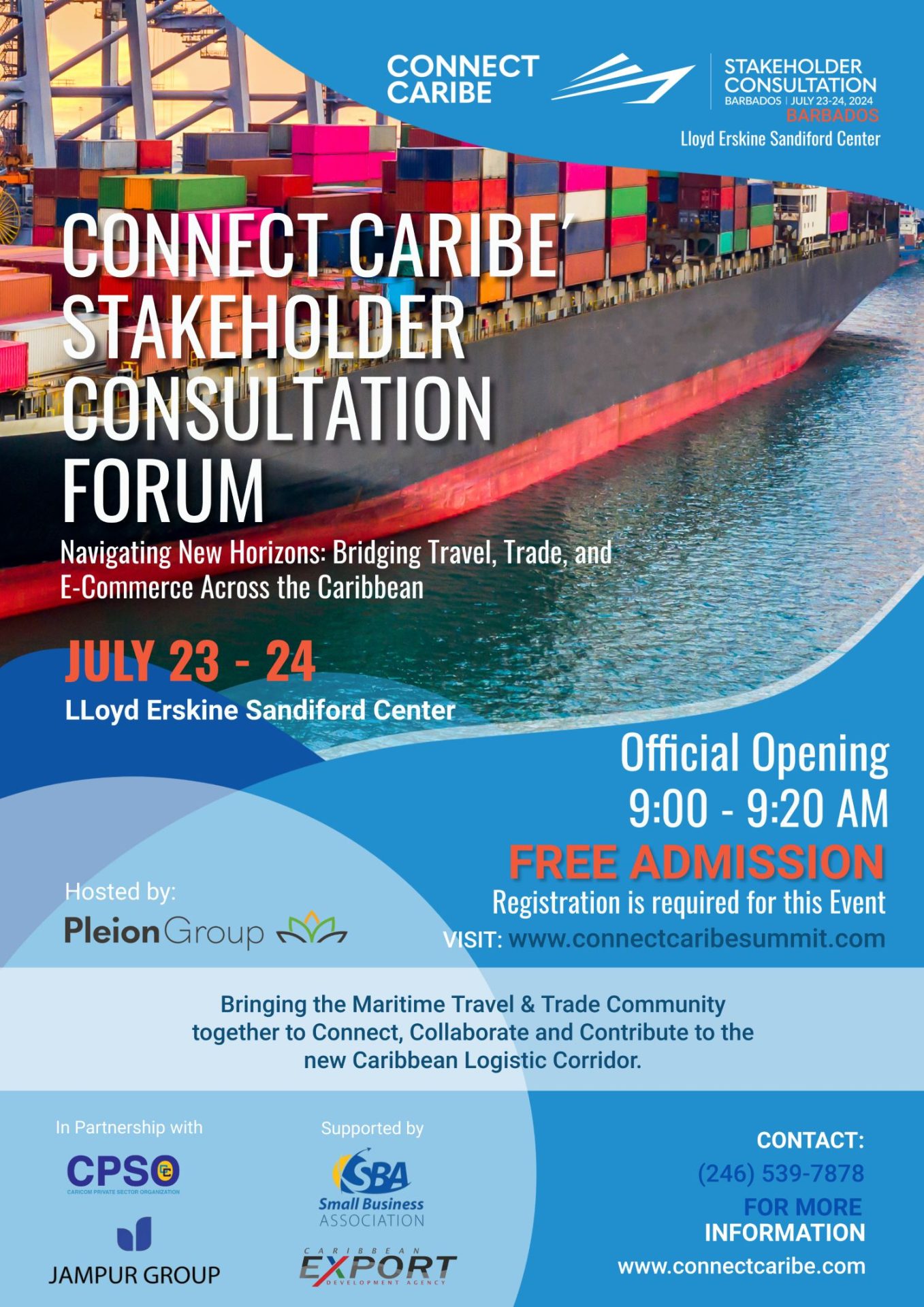 CONNECT CARIBE STAKEHOLDER CONSULTATION FORUM