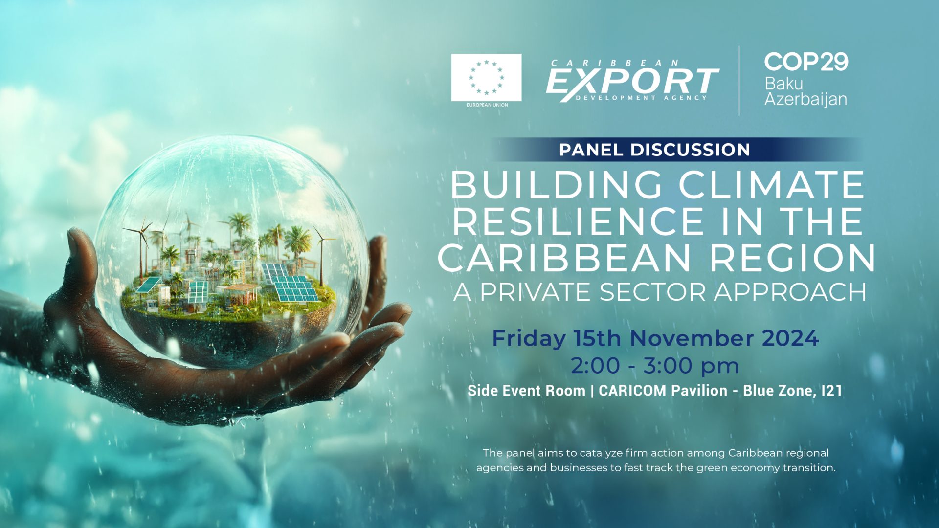 Caribbean Export Panel Discussion at COP29