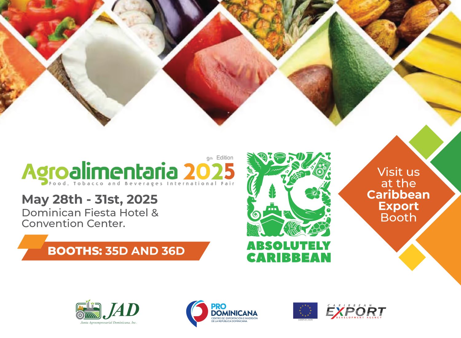 Absolutely Caribbean Returns to Agroalimentaria 2025