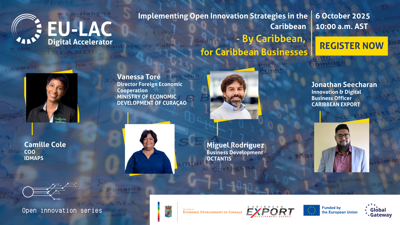 Webinar: Open Innovation Series – Implementing Open Innovation Strategies in the Caribbean – By Caribbean, For Caribbean Businesses