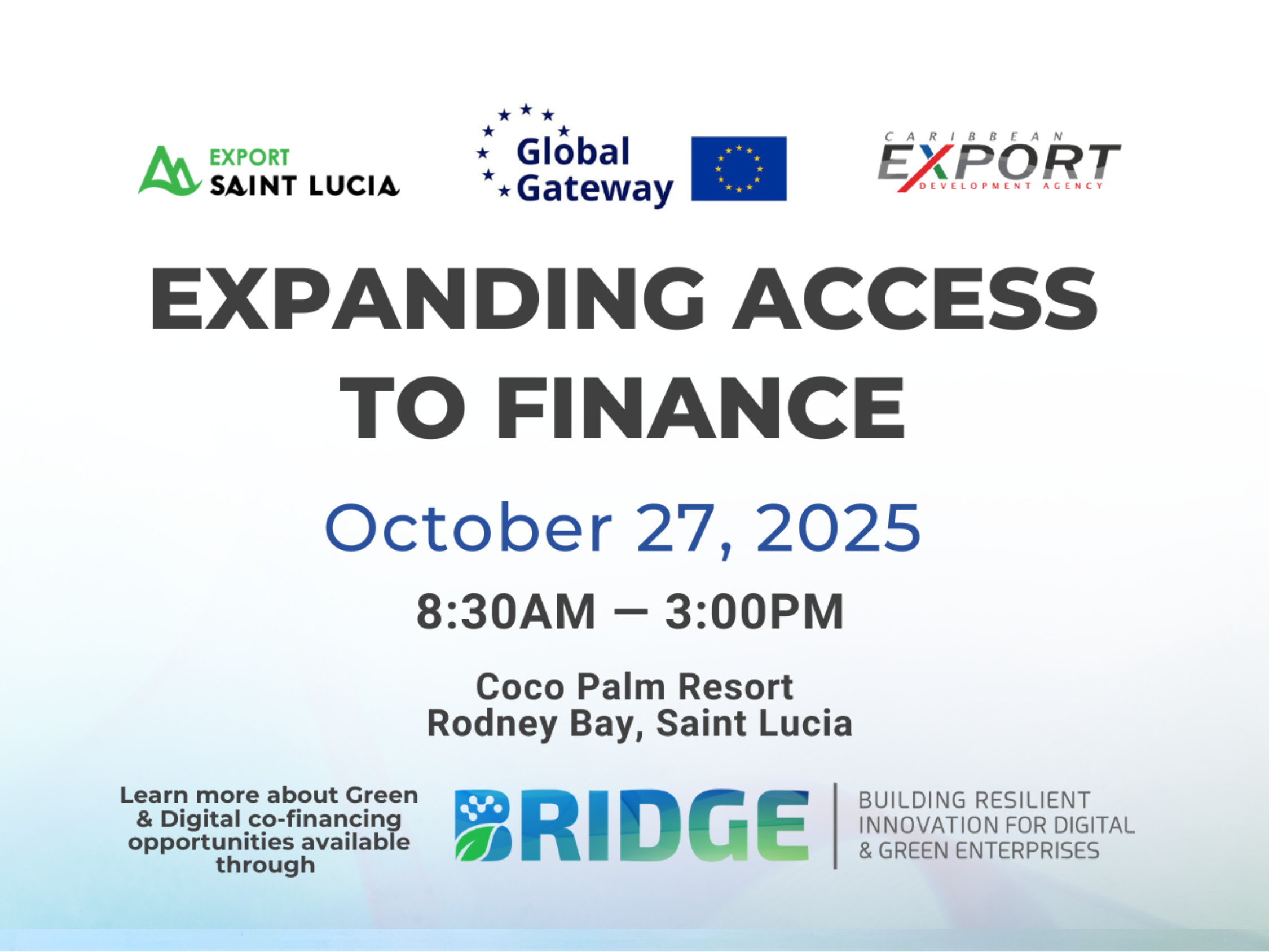 Expanding Access to Finance- St. Lucia
