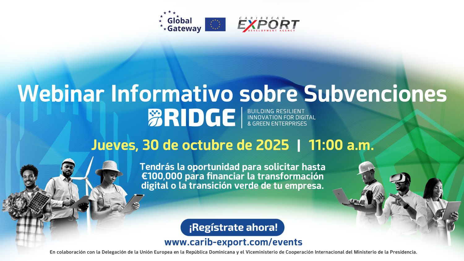 Webinar Informativo sobre Subvenciones BRIDGE